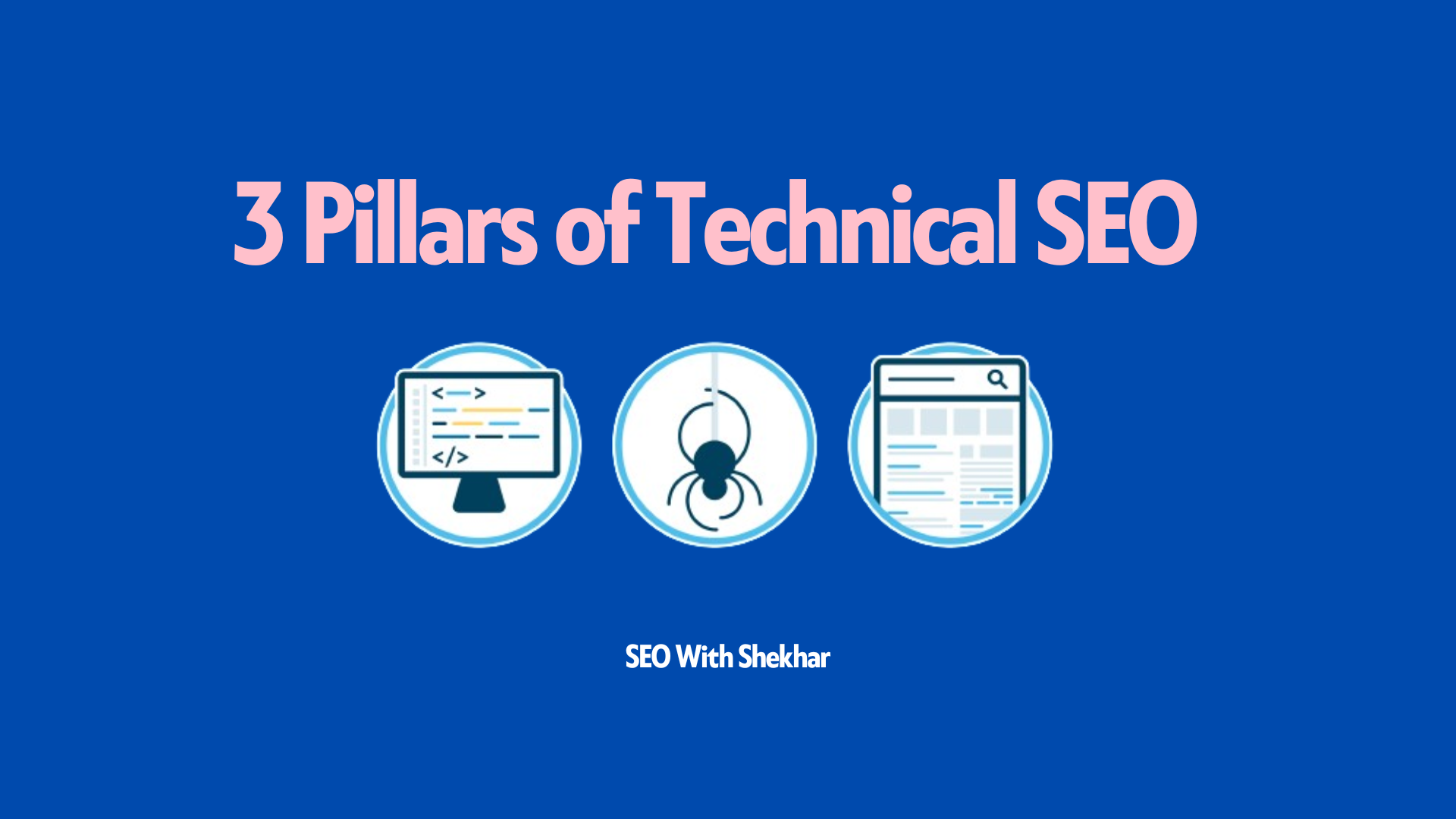 3 Pillars of Technical SEO